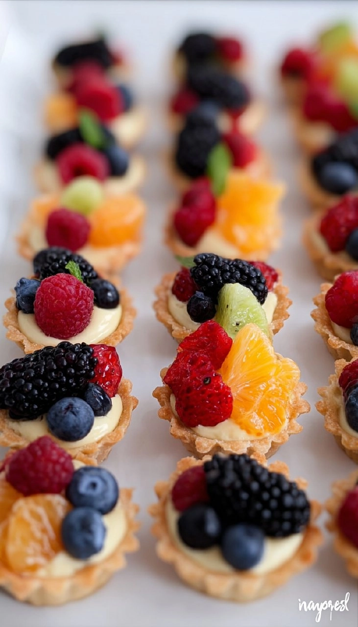 Mini Fruit Tartlets 7 Mini Fruit Tartlets