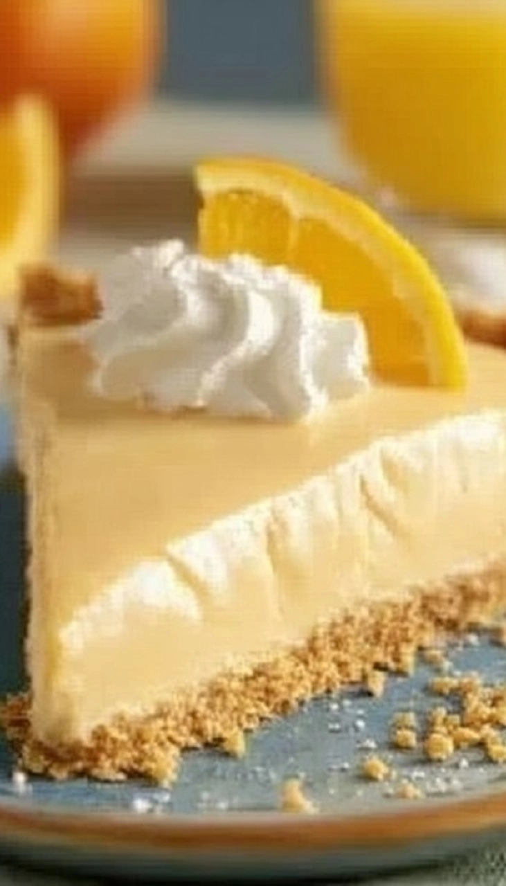 Orange Creamsicle Pie 7 Orange Creamsicle Pie