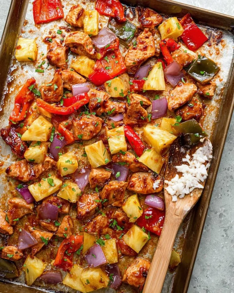 Sheet-Pan-Hawaiian-Chicken-Recipe