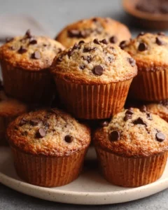 Sourdough-Banana-Chocolate-Chip-Muffins-Recipe
