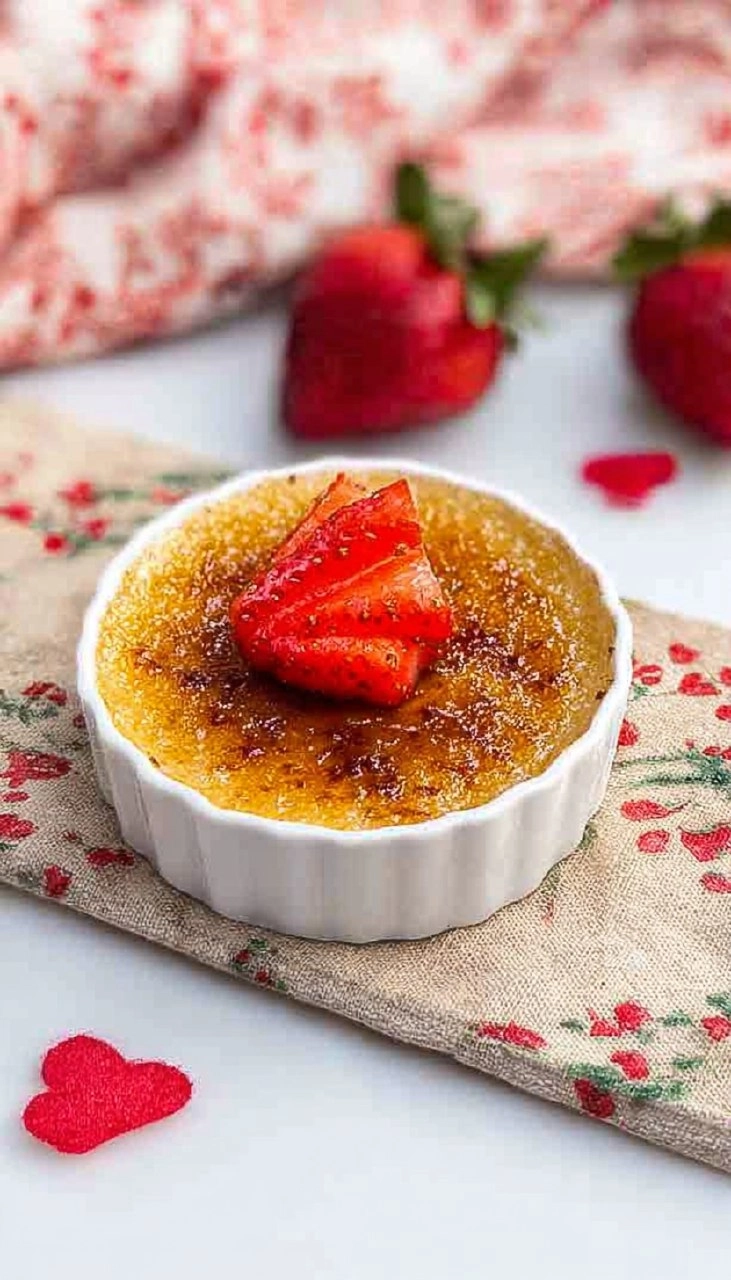Strawberry Creme Brulee