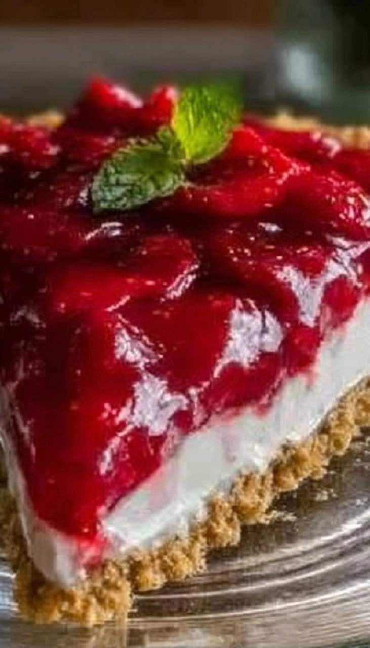 Strawberry Jello Pie 7 Strawberry Jello Pie