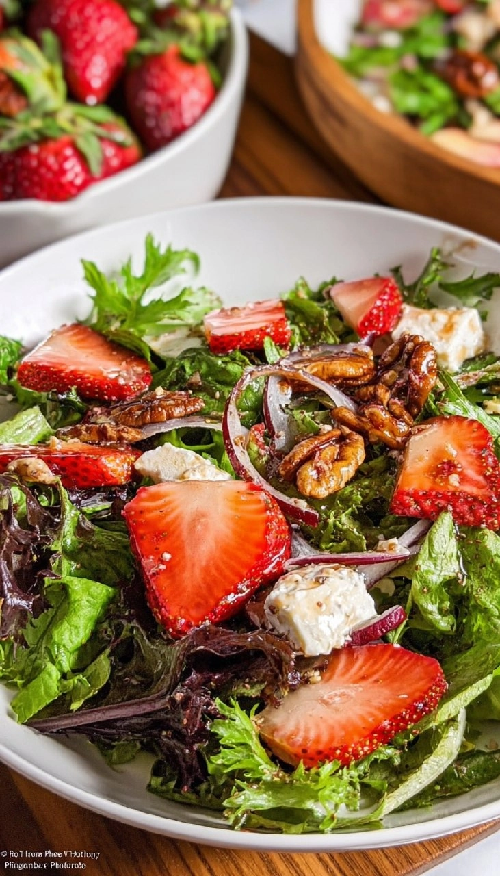 Strawberry And Goat Cheese Salad 7 Strawberry And Goat Cheese Salad