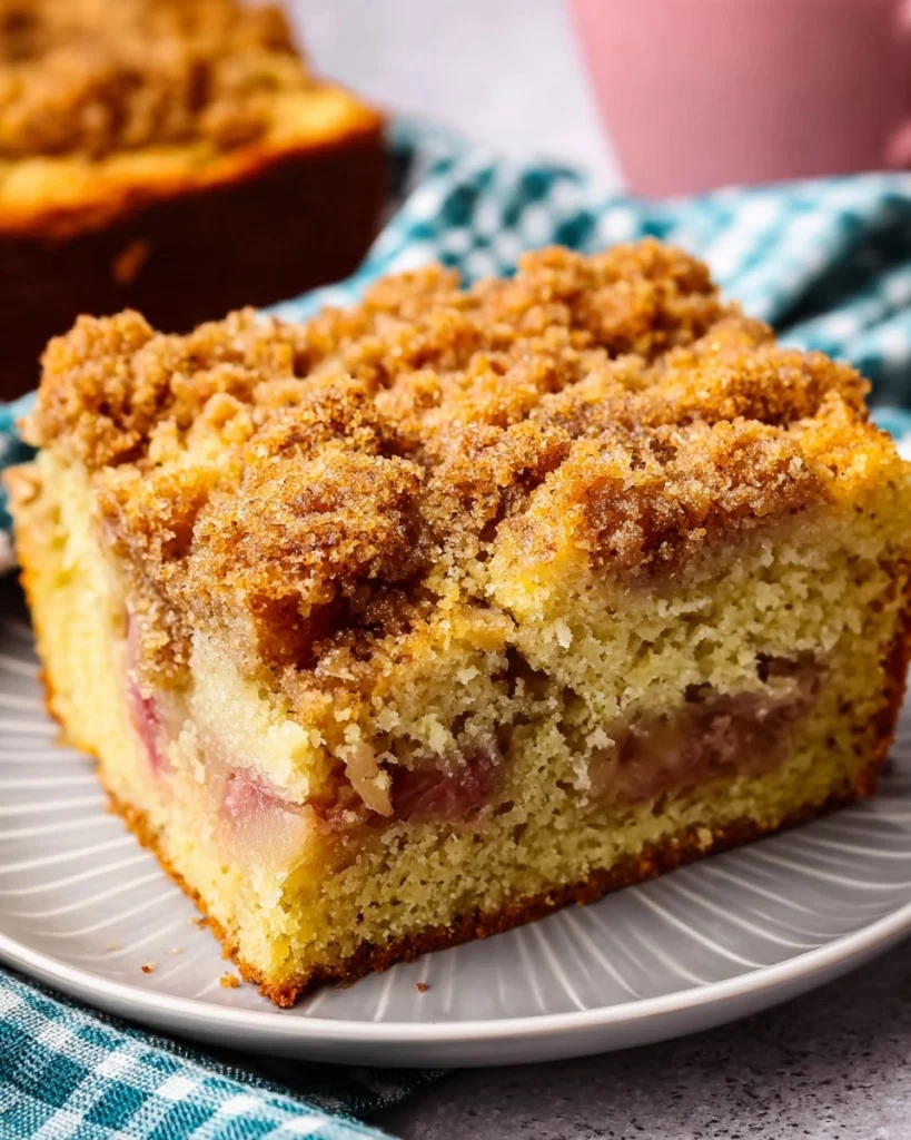 Brown-Sugar-Topped-Rhubarb-Cake-Recipe