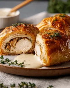 Chicken-Wellington-with-Dijon-Cream-Sauce-Recipe