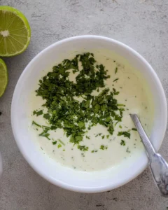 Cilantro-Lime-Crema-Recipe