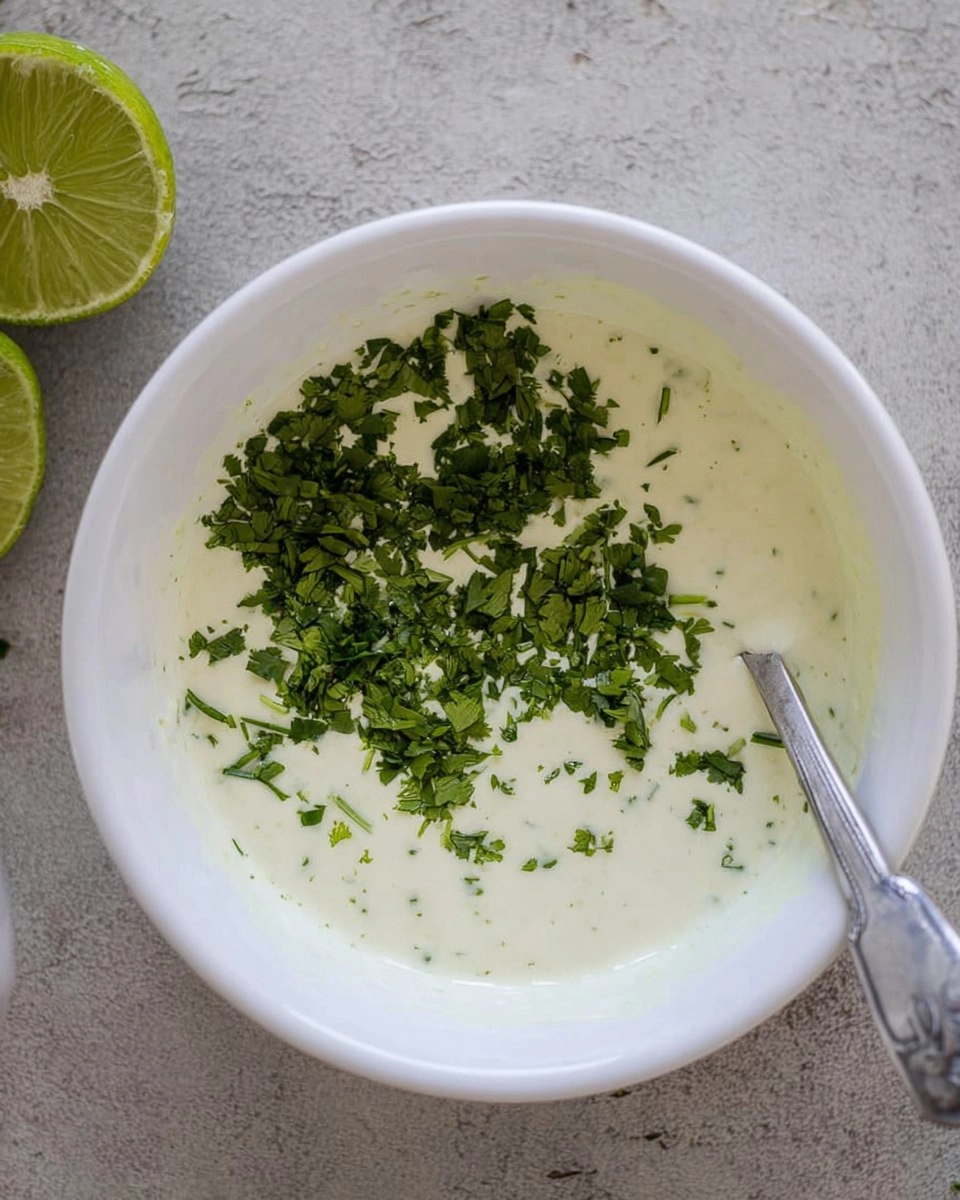 Cilantro Lime Crema 6 Cilantro Lime Crema