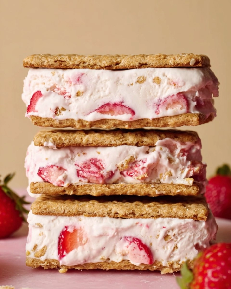 Cinnamon-Oatmeal-Strawberry-Ice-Cream-Sandwiches-Recipe