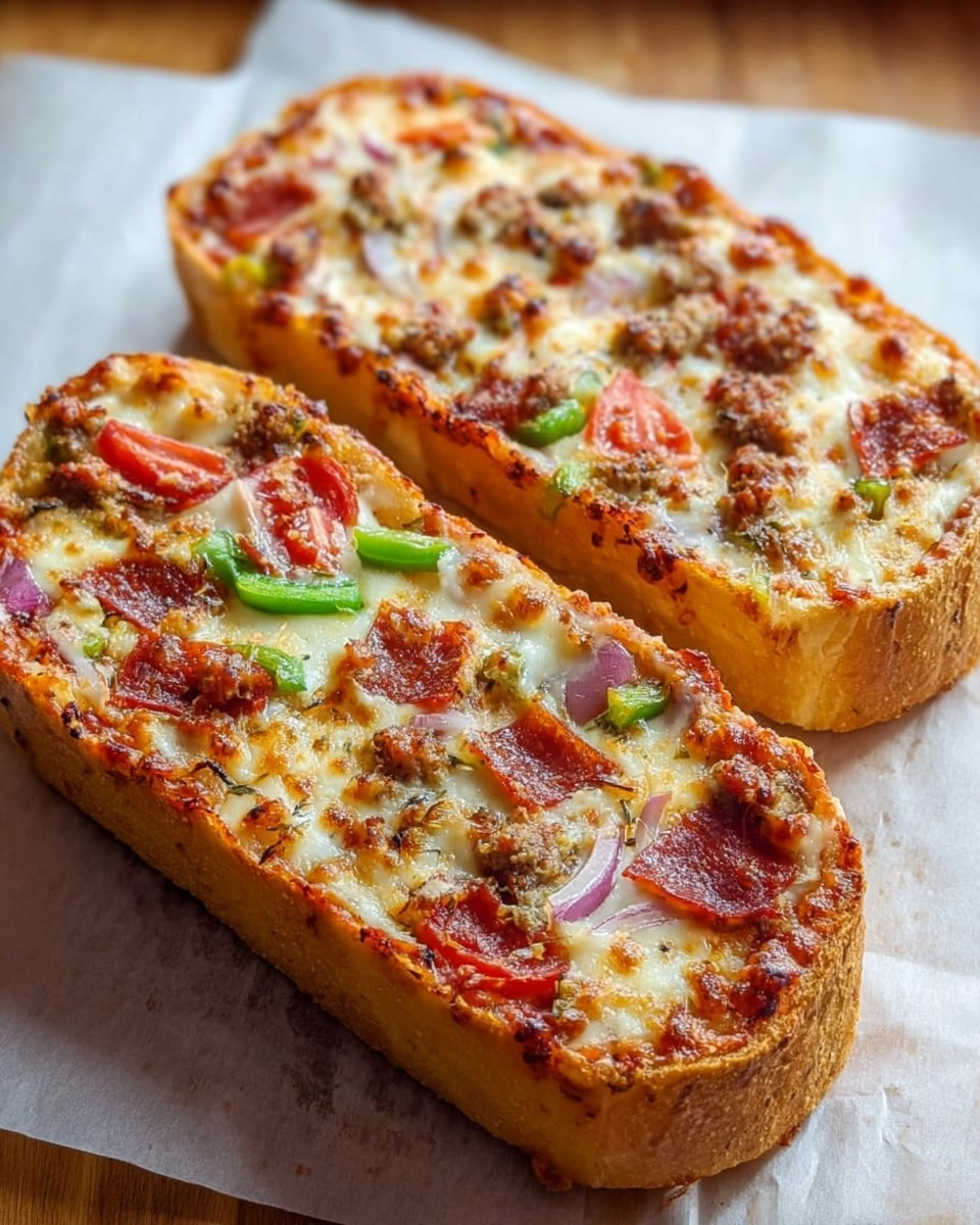 French Bread Pizza 6 French Bread Pizza