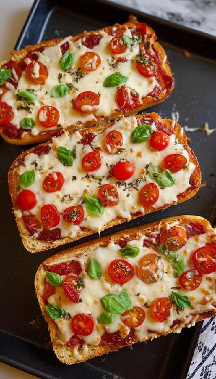 French Bread Pizza 7 French Bread Pizza