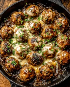 French-Onion-Meatballs-Recipe