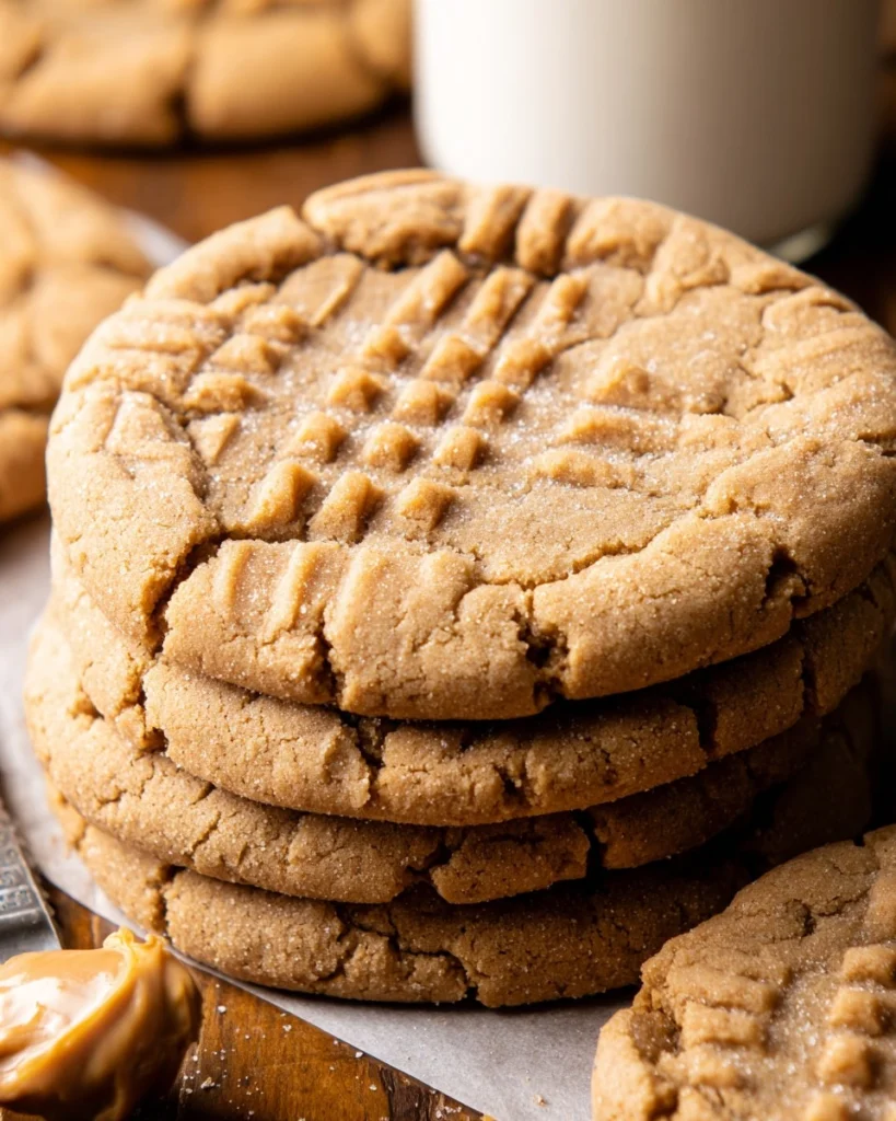 Giant-Peanut-Butter-Cookies-Recipe