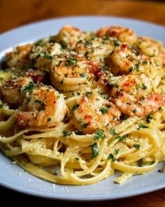 Lemon-Garlic-Shrimp-Linguine-Recipe