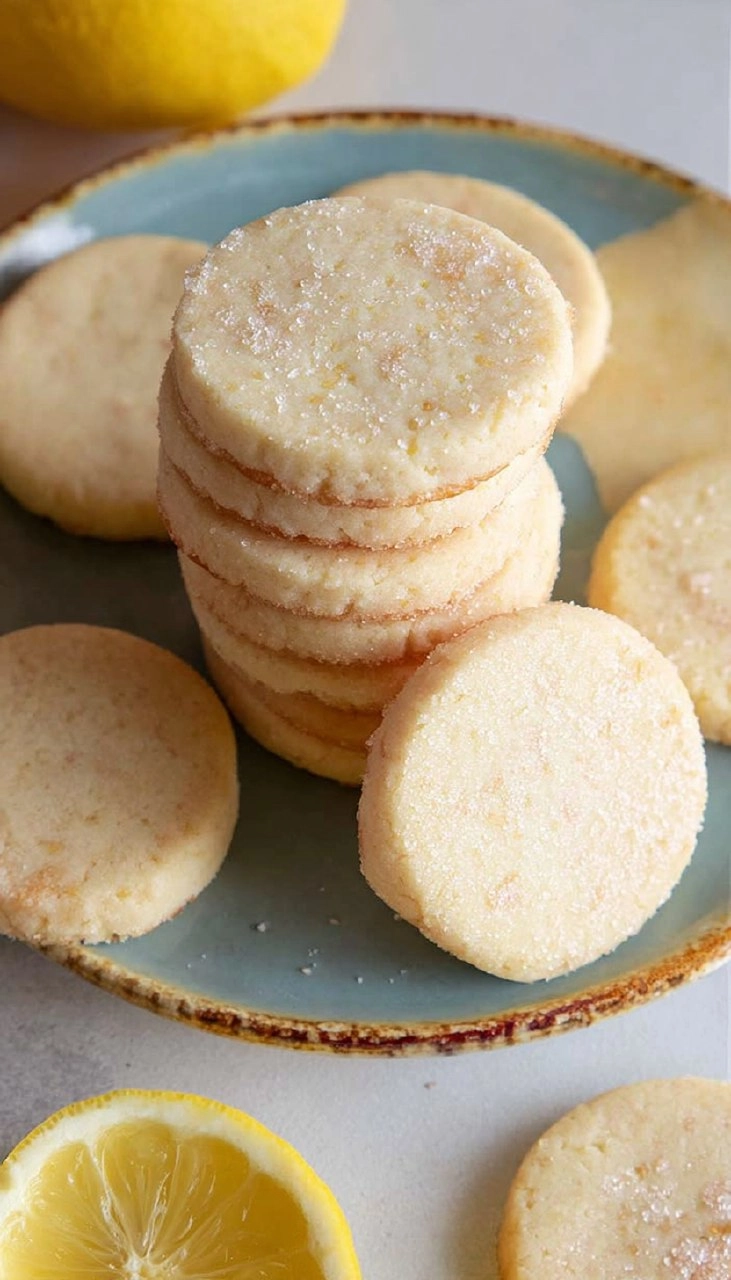 Lemon Shortbread Cookies 7 Lemon Shortbread Cookies