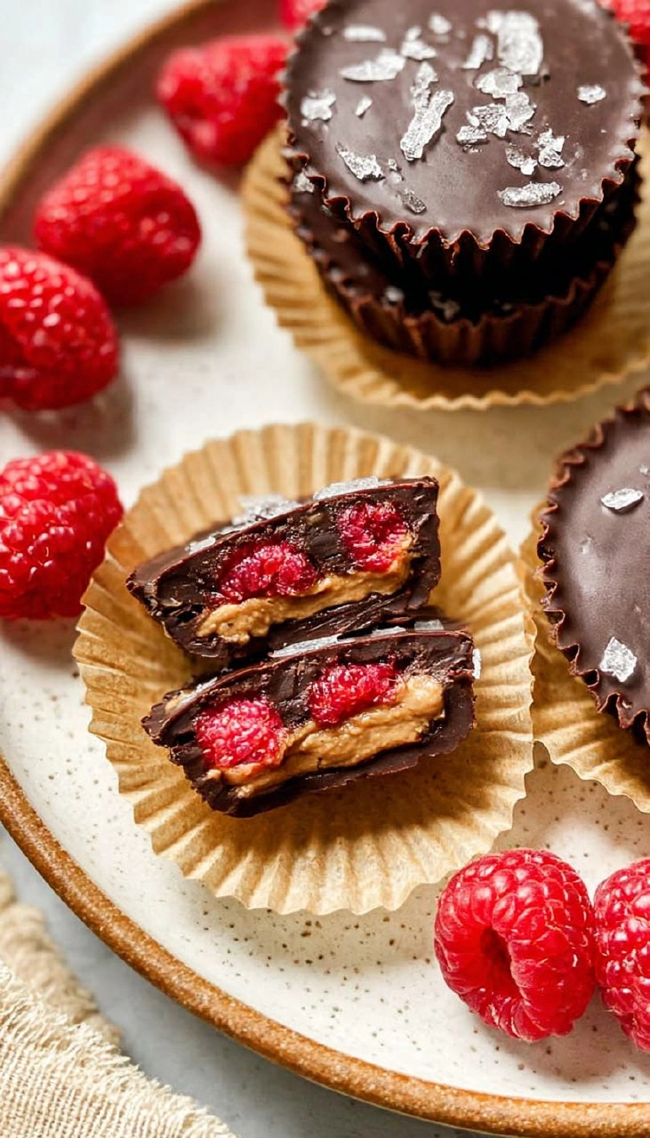 No-Bake Almond Butter And Raspberry Cups 7 No-Bake Almond Butter And Raspberry Cups