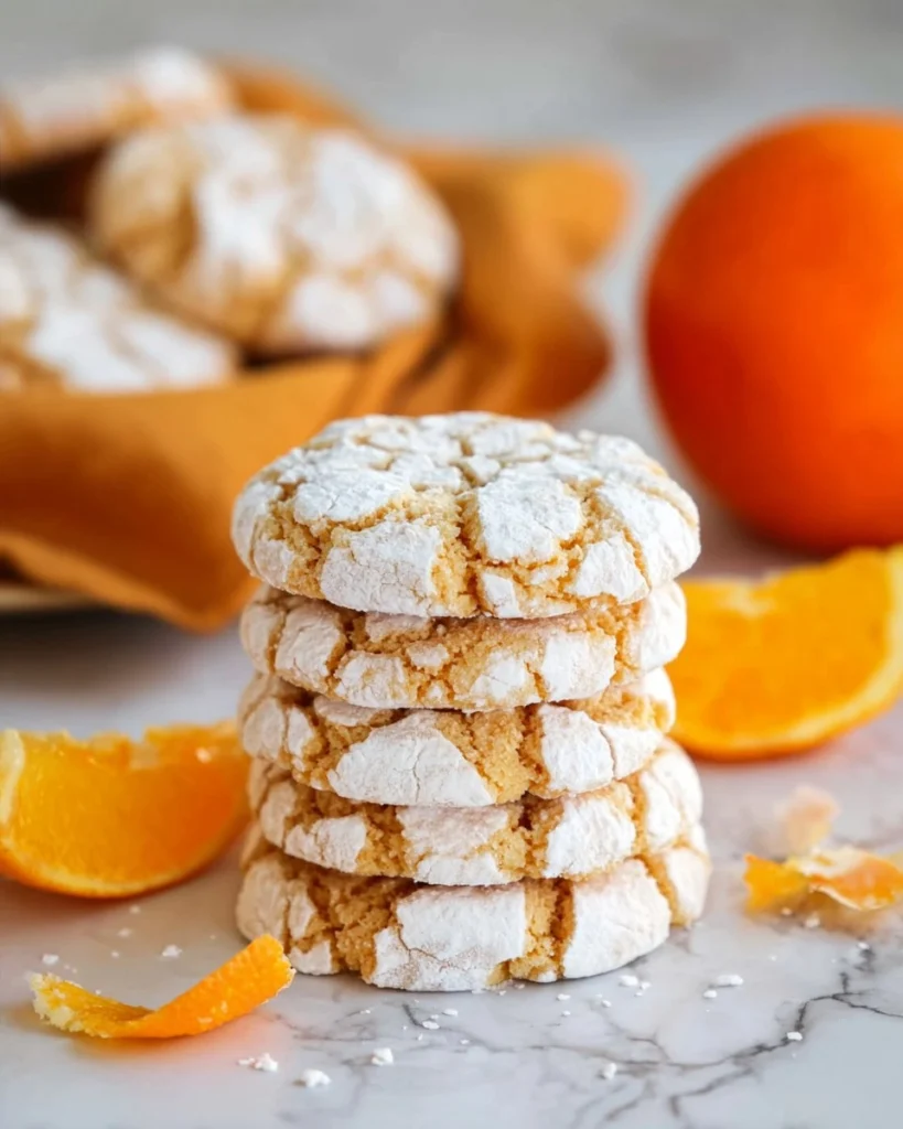 Orange-Crinkle-Cookies-Recipe