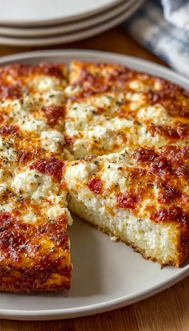 Pizza-Style Cottage Cheese Bake 7 Pizza-Style Cottage Cheese Bake