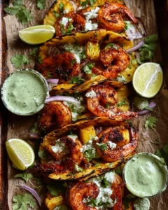 Sheet-Pan-Jalapeno-Pineapple-Shrimp-Tacos-Recipe