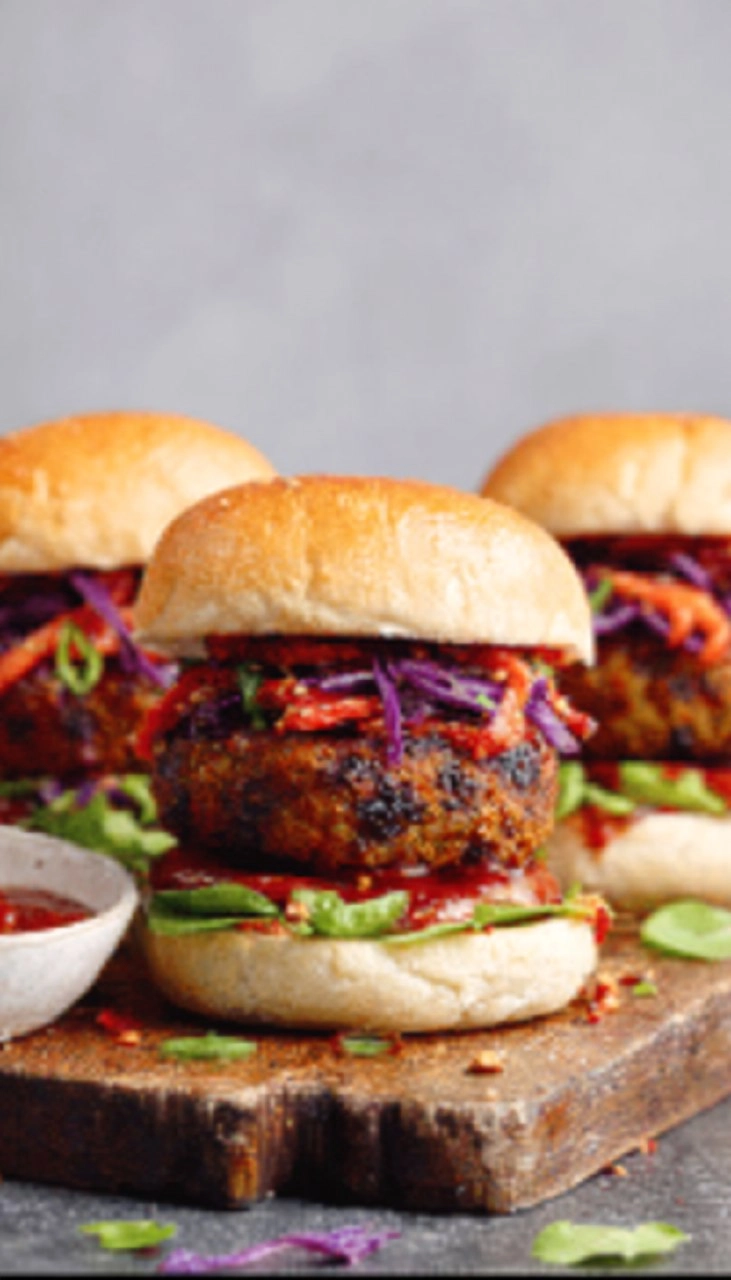 Smoky Bbq Black Bean Burgers 7 Smoky Bbq Black Bean Burgers