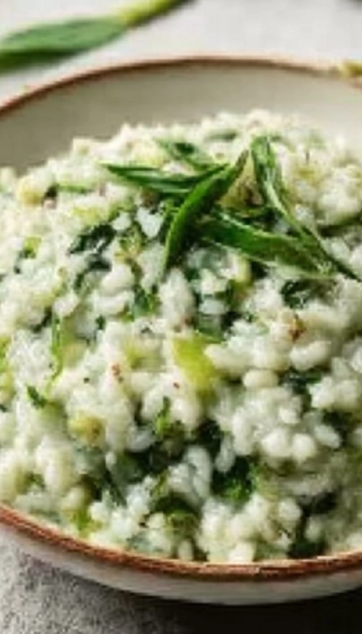 Spring Ramp And Wild Garlic Risotto 7 Spring Ramp And Wild Garlic Risotto