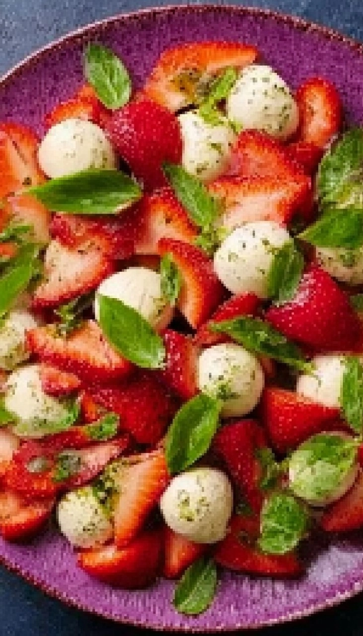 Summer Strawberry Caprese Salad 7 Summer Strawberry Caprese Salad