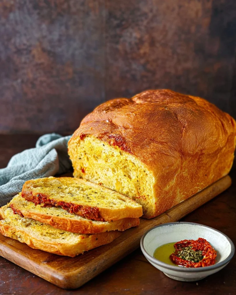 Sun-Dried-Tomato-Pesto-Sandwich-Bread-Recipe