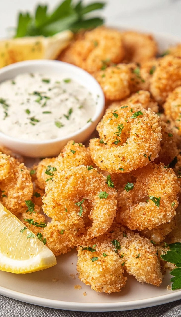 Air Fried Breaded Shrimp