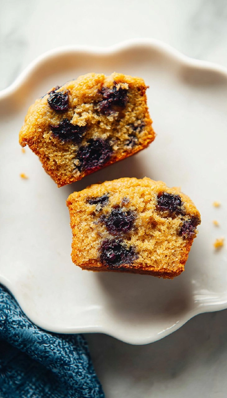 Almond Flour Blueberry Muffins (Gluten-Free) 7 Almond Flour Blueberry Muffins (Gluten-Free)