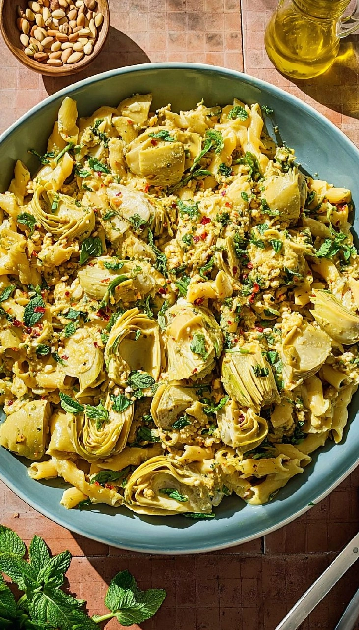 Artichoke Pasta 7 Artichoke Pasta