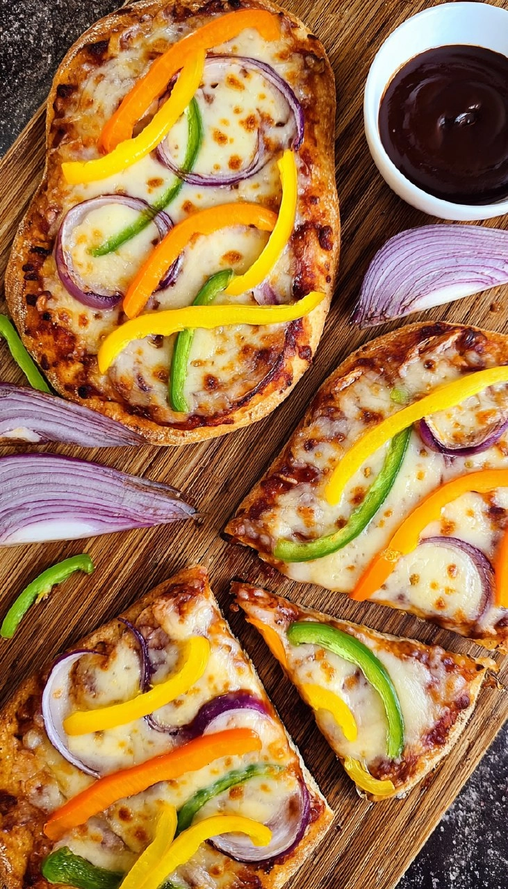 Bbq Pitta Pizzas 7 Bbq Pitta Pizzas