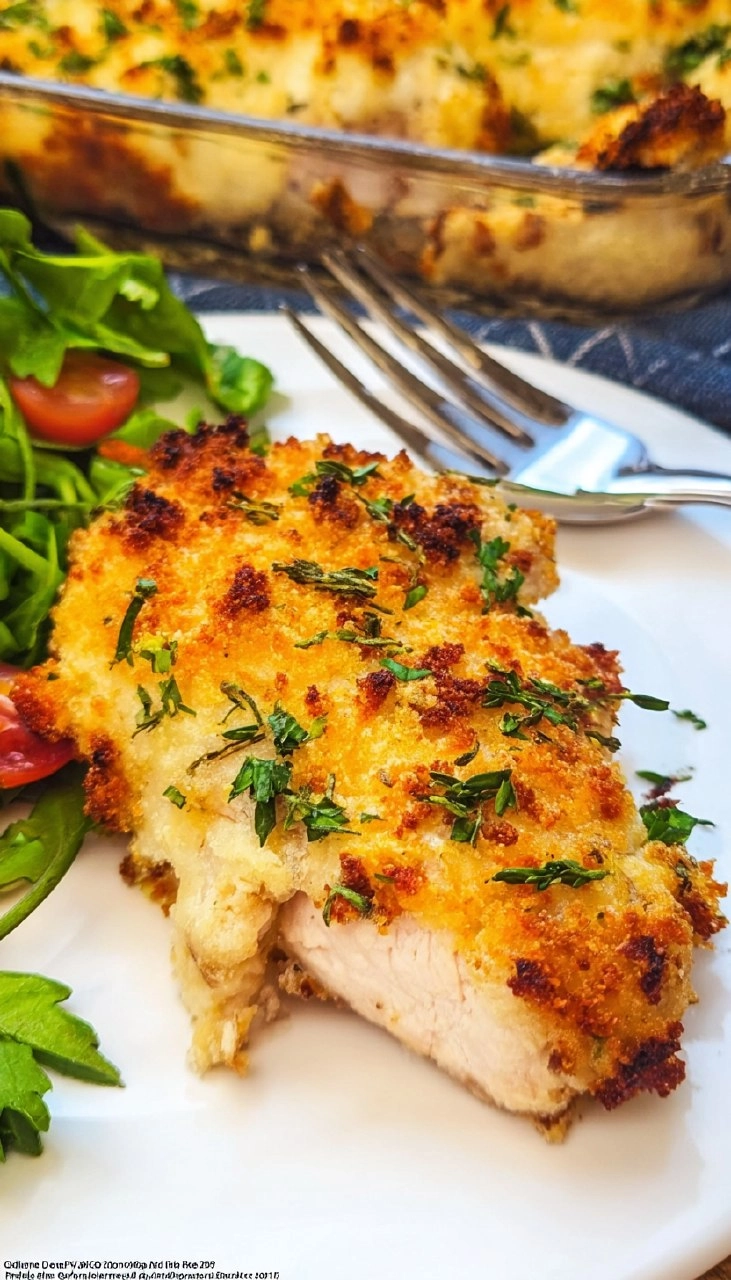 Baked Caesar Chicken