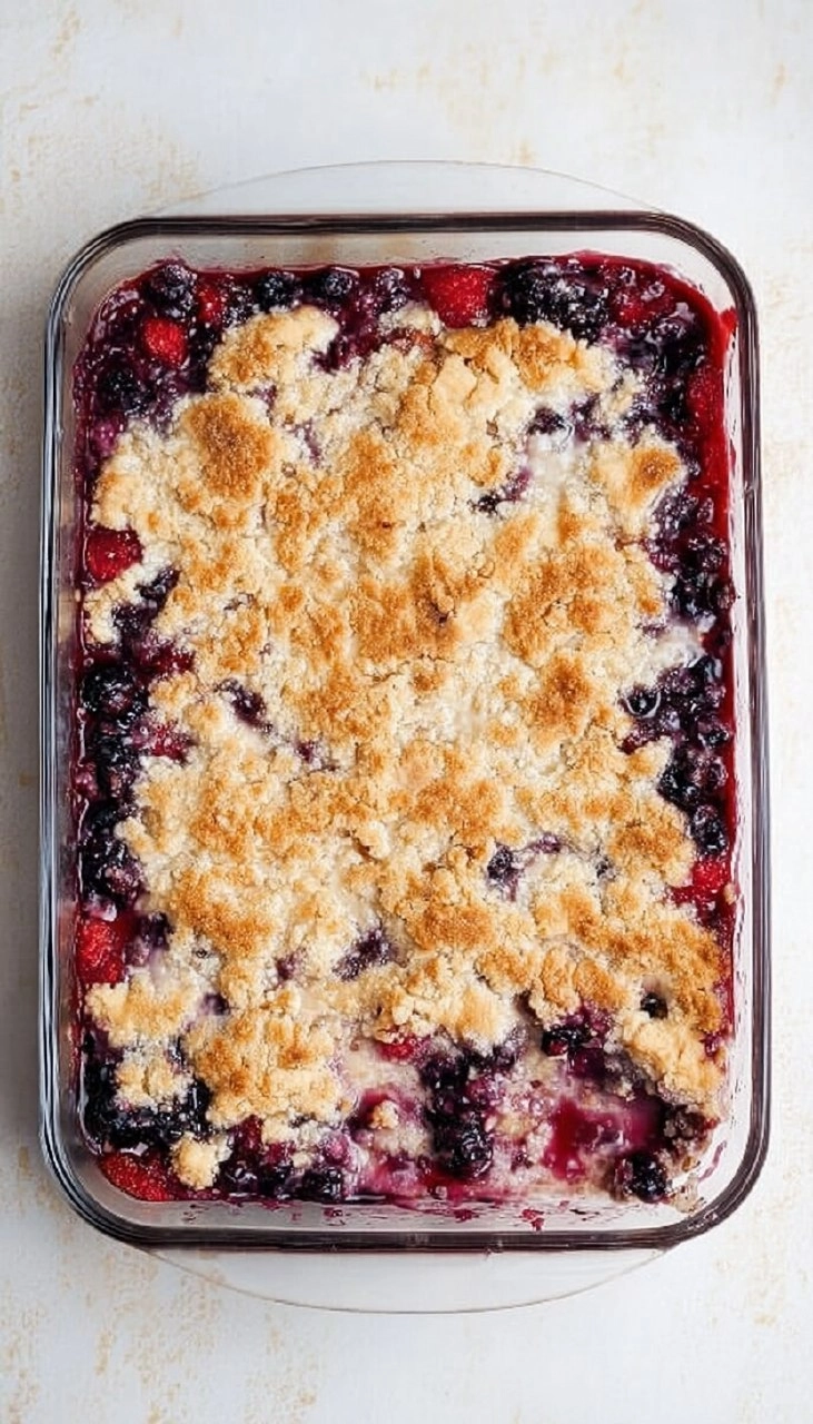 Berry Dump Cake