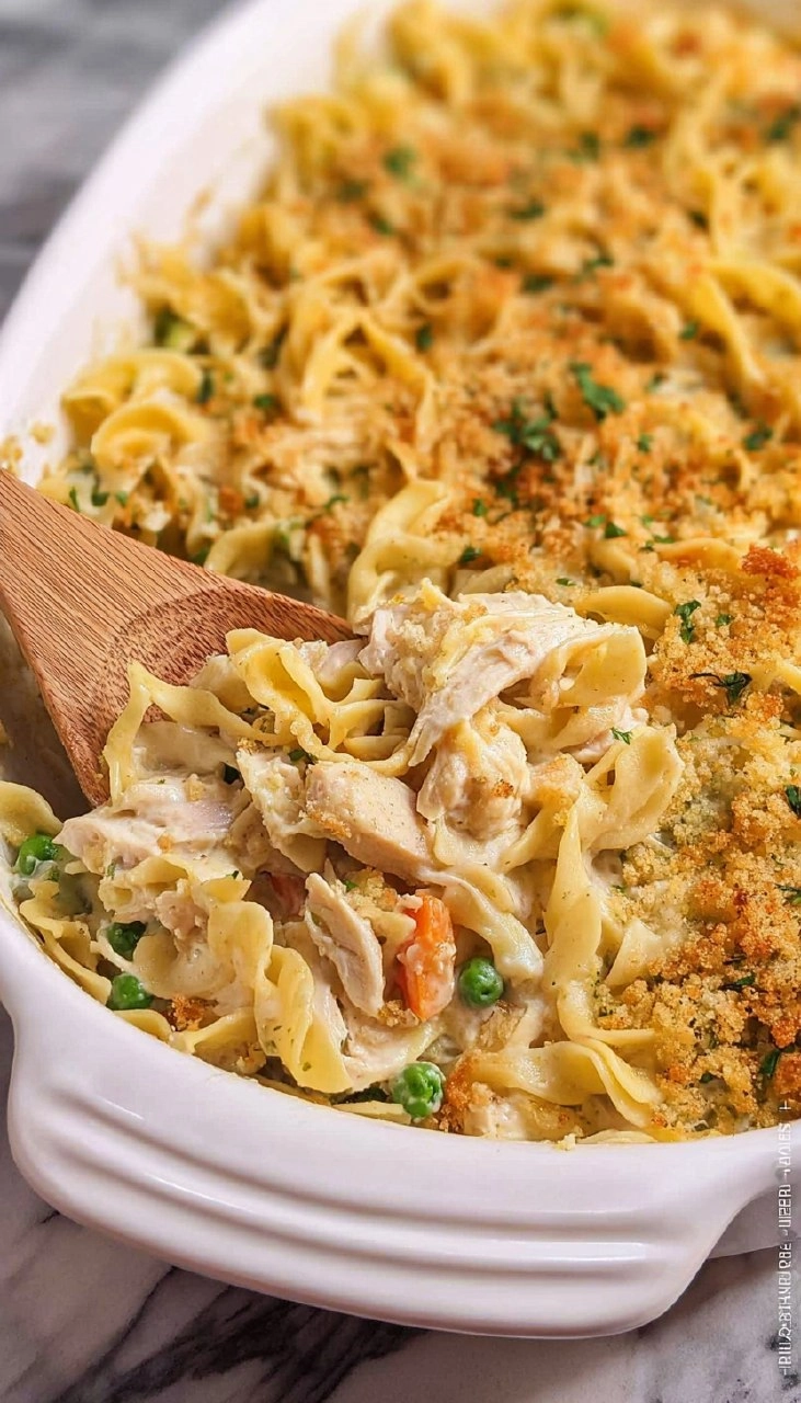 Chicken Noodle Casserole 7 Chicken Noodle Casserole