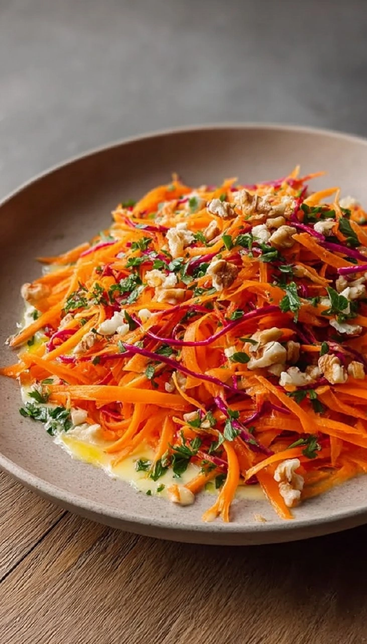 Crunchy Apple Carrot Salad