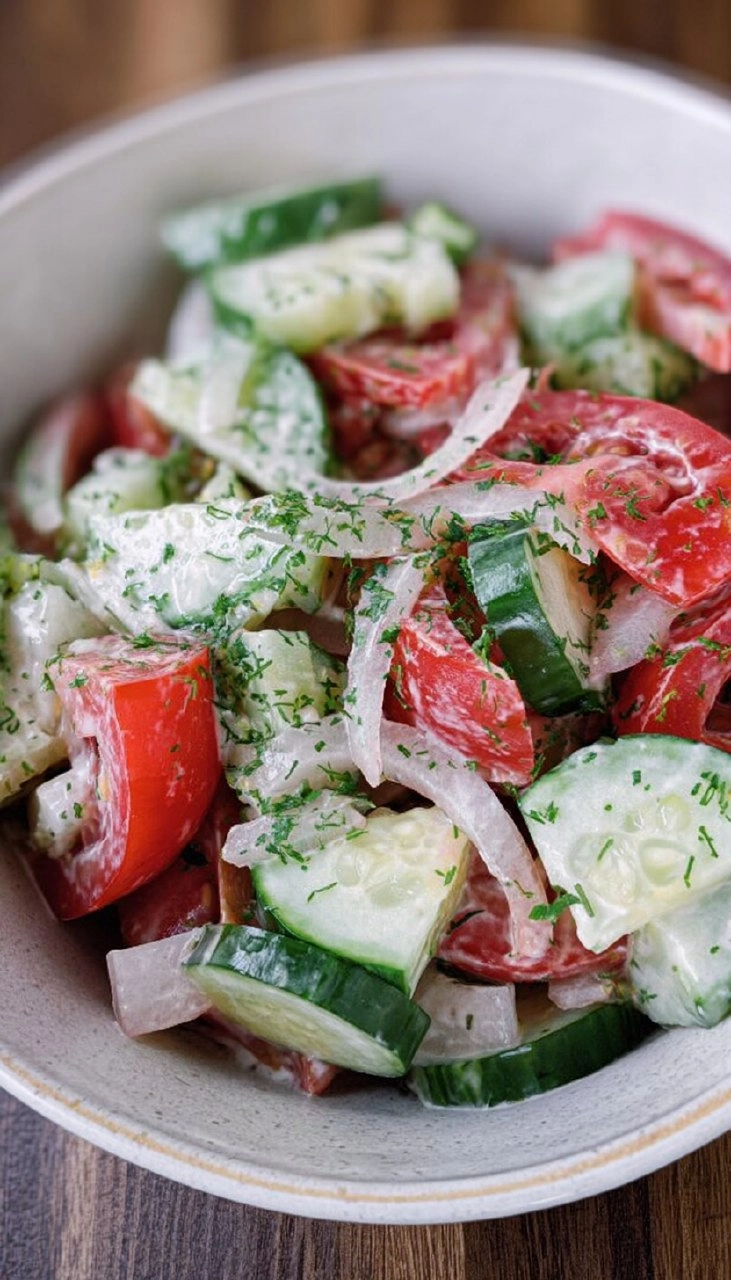Cucumber Tomato Salad