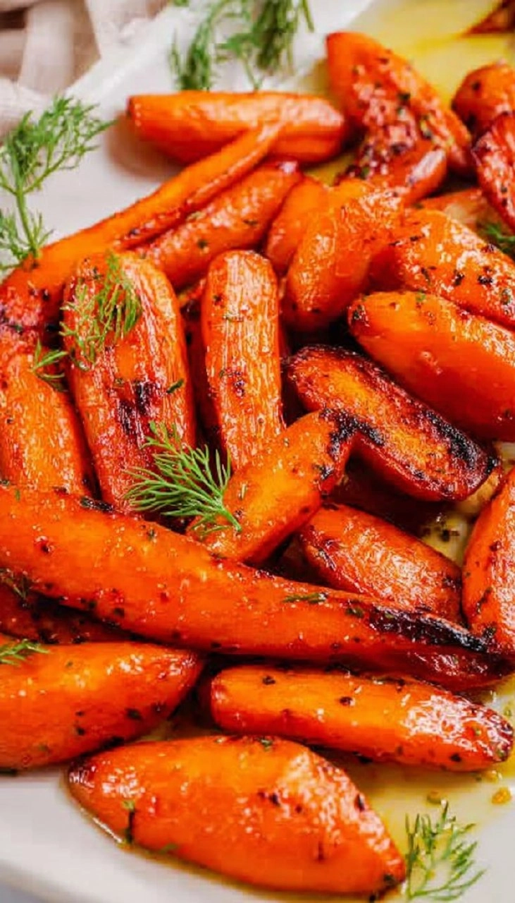Honey Dill Roasted Carrots 7 Honey Dill Roasted Carrots