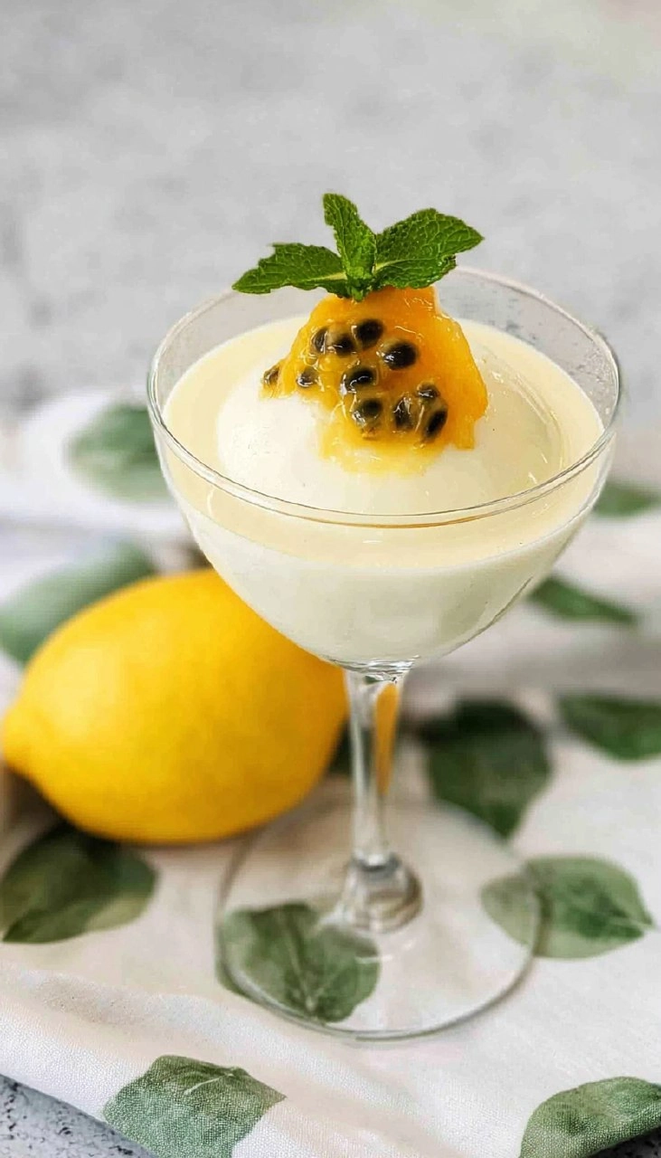 Lemon Panna Cotta 7 Lemon Panna Cotta
