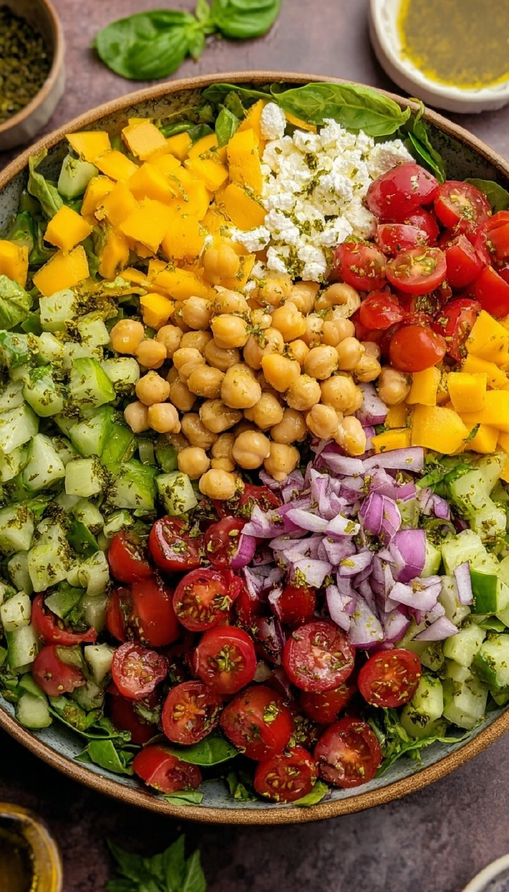 Mango Chickpea Salad 7 Mango Chickpea Salad