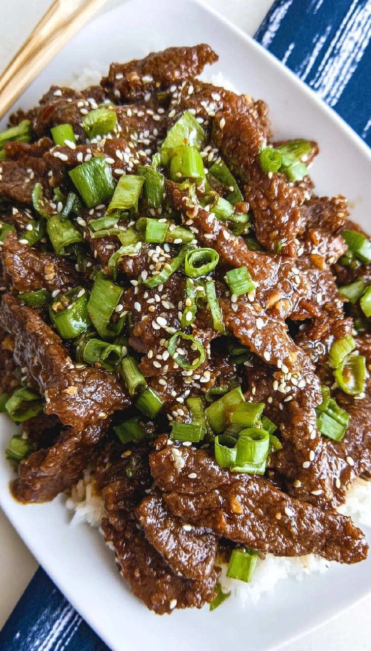 Mongolian Beef 7 Mongolian Beef