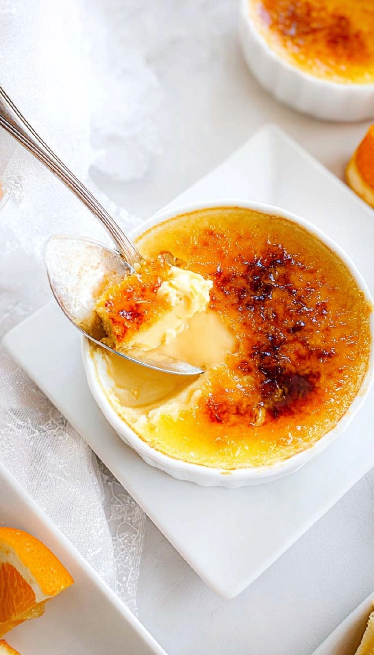 Orange Creme Brulee 7 Orange Creme Brulee