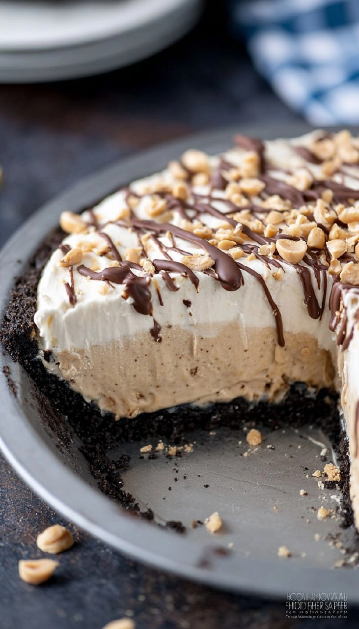 Peanut Butter Ice Cream Pie 7 Peanut Butter Ice Cream Pie