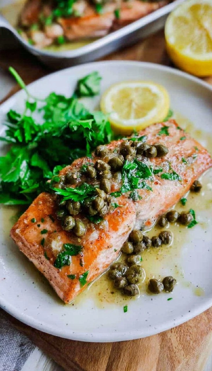 Salmon Piccata 7 Salmon Piccata
