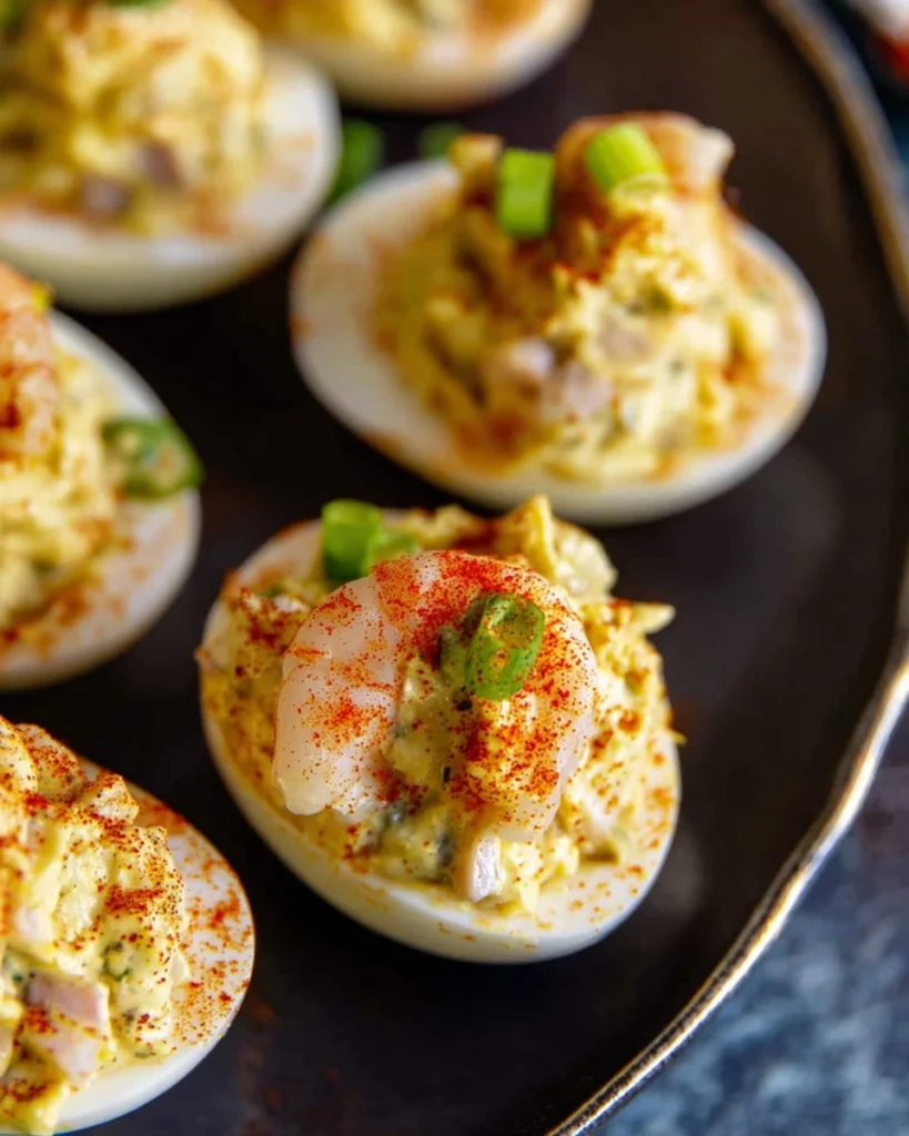 Seafood-Salad-Deviled-Eggs-Recipe