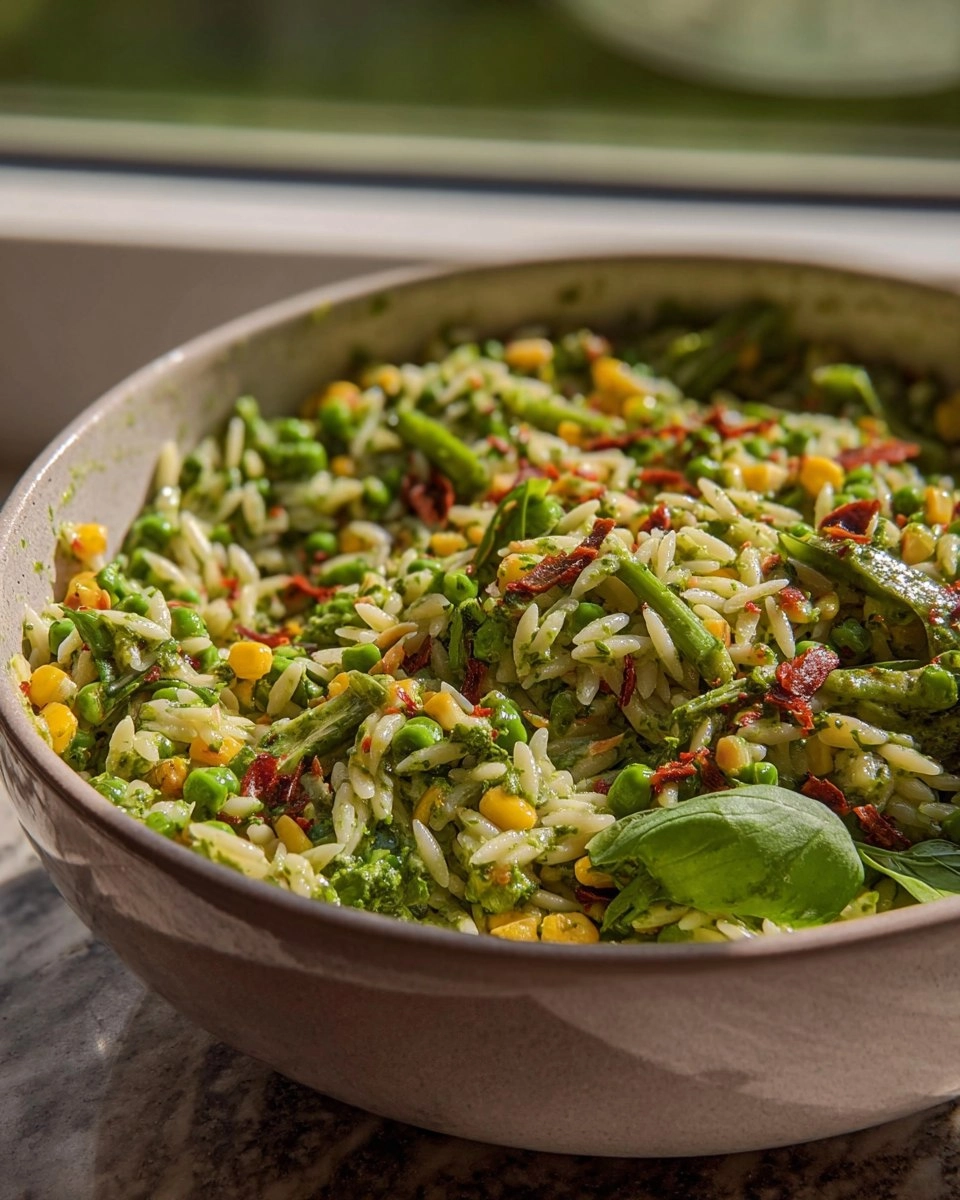Spring-Orzo-Pasta-Salad-With-Basil-Vinaigrette-Recipe