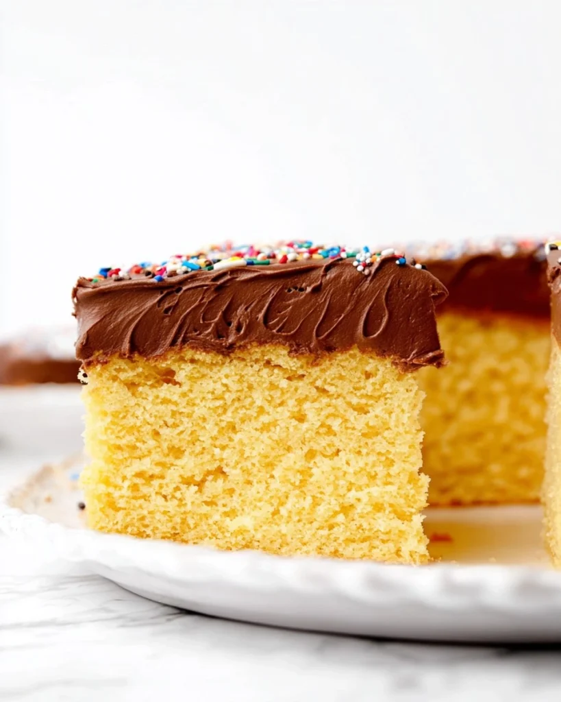 Yellow-Sheet-Cake-with-Chocolate-Frosting-Recipe