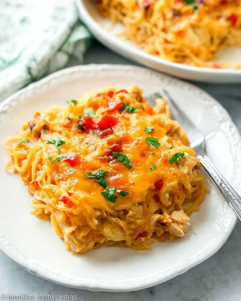 Baked-Chicken-Spaghetti-Recipe