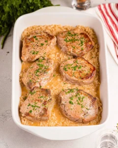 Baked-Pork-Chops-and-Rice-Recipe