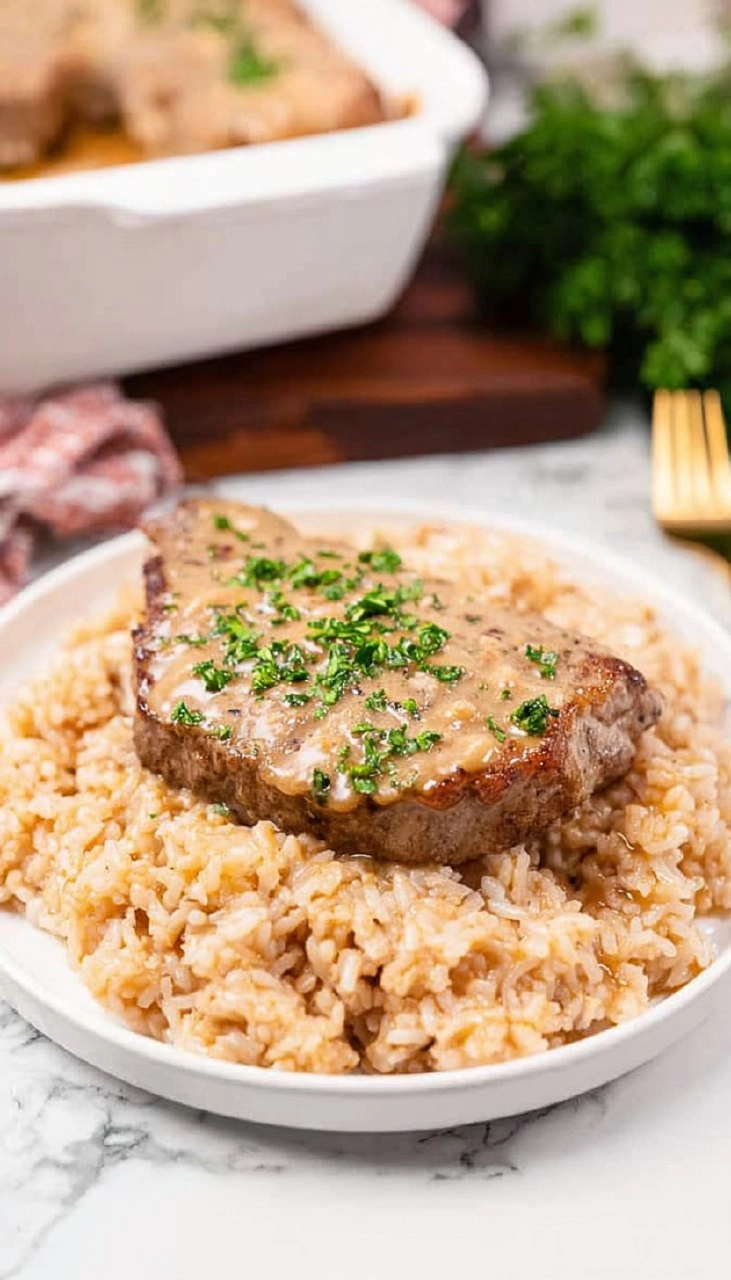 Baked Pork Chops And Rice 7 Baked Pork Chops And Rice