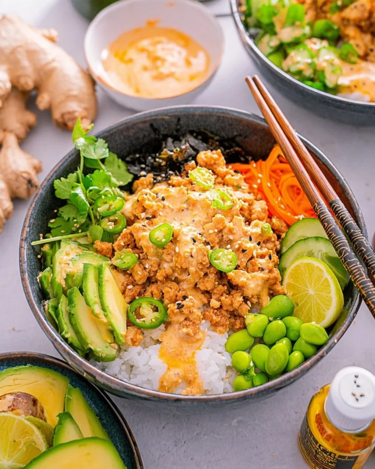 Bang-Bang-Ground-Chicken-Bowls-Recipe