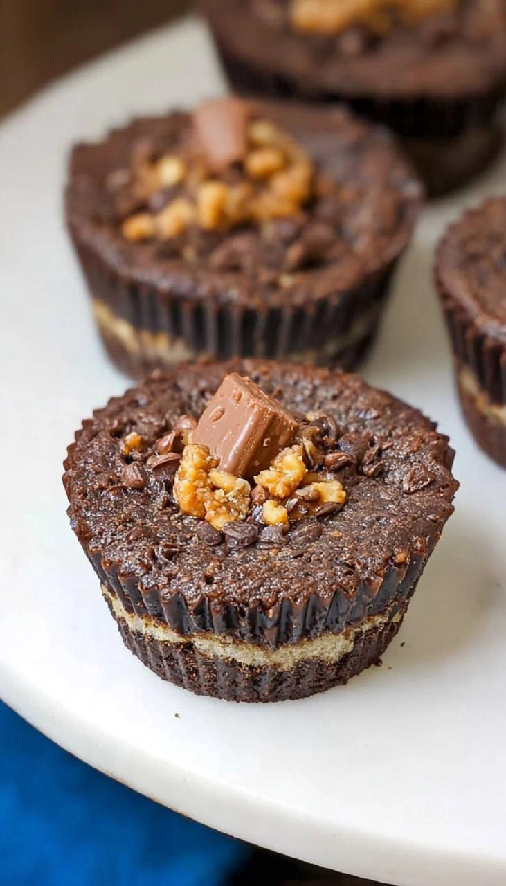 Brownie Mix Cookie Dough Cups